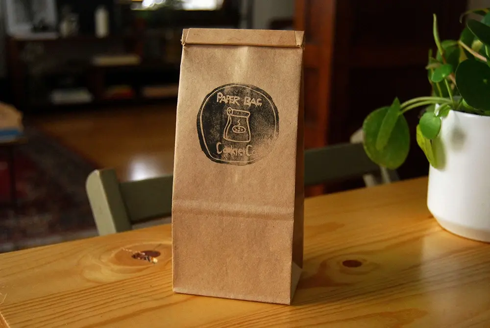 Paper Bag Cookie Co. paper bag